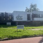 Schilderen bedrijfspand EBC beveiligingen Afbeelding 1