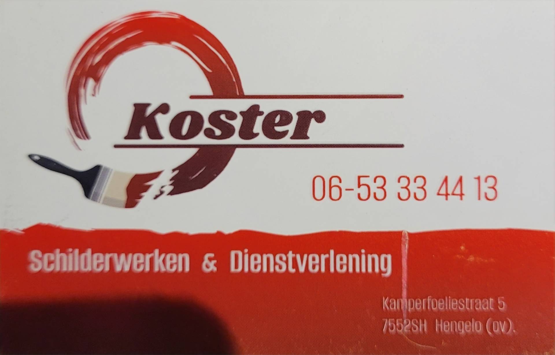 Koster Schilderwerken & Dienstverlening Logo