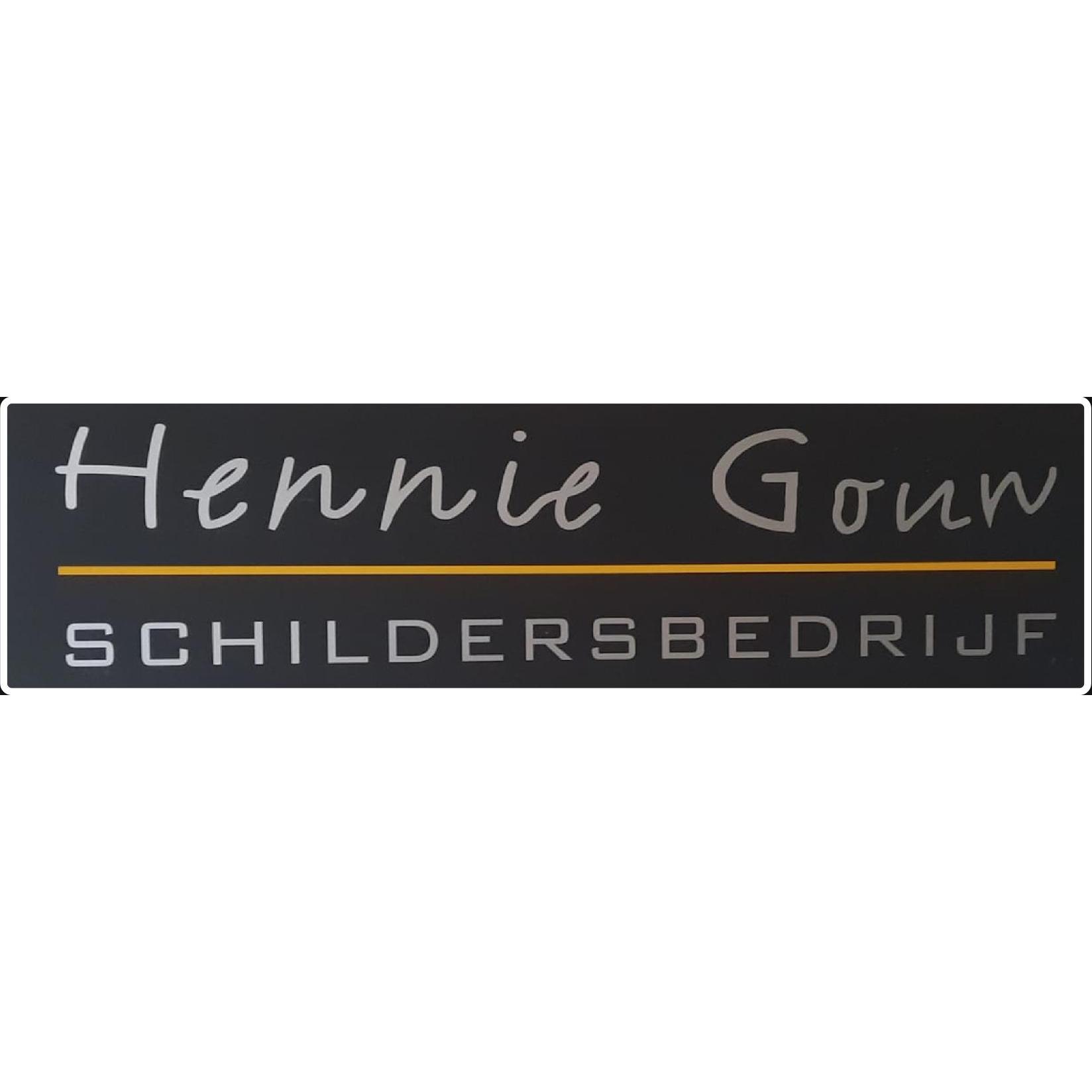 Sch.- en Wandafwerkingsbedr. Hennie Gouw Logo
