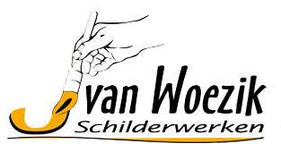 J. van Woezik Schilderwerken Logo