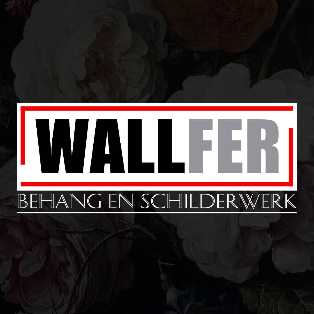 Wallfer behang en schilderwerk Logo