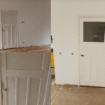 Jaren '30 woning paneeldeuren in oude glorie herstellen. Afbeelding 2