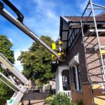 Restauratieschilderwerk Jugendstillpand Afbeelding 2