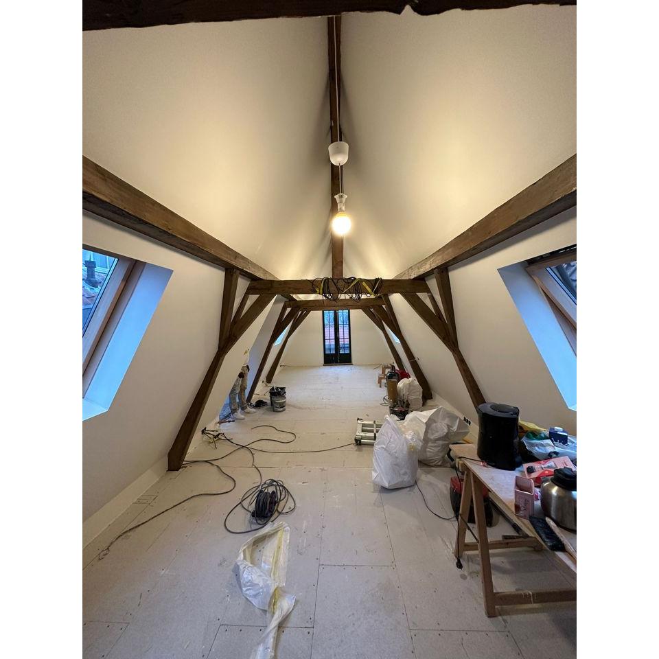 T.S. Stukadoor en schilder Logo