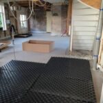 Noppenplaat op schuimbeton Afbeelding 1