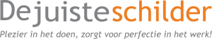 De juiste schilder Logo