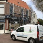 Buitengevel restaurant geschilderd Afbeelding 2
