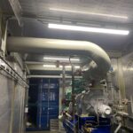 Schilderen va 3 containers en koelinstallatie Afbeelding 1