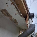 Schilderwerk buiten: Dakgoten en nieuwe boeideel Afbeelding 1
