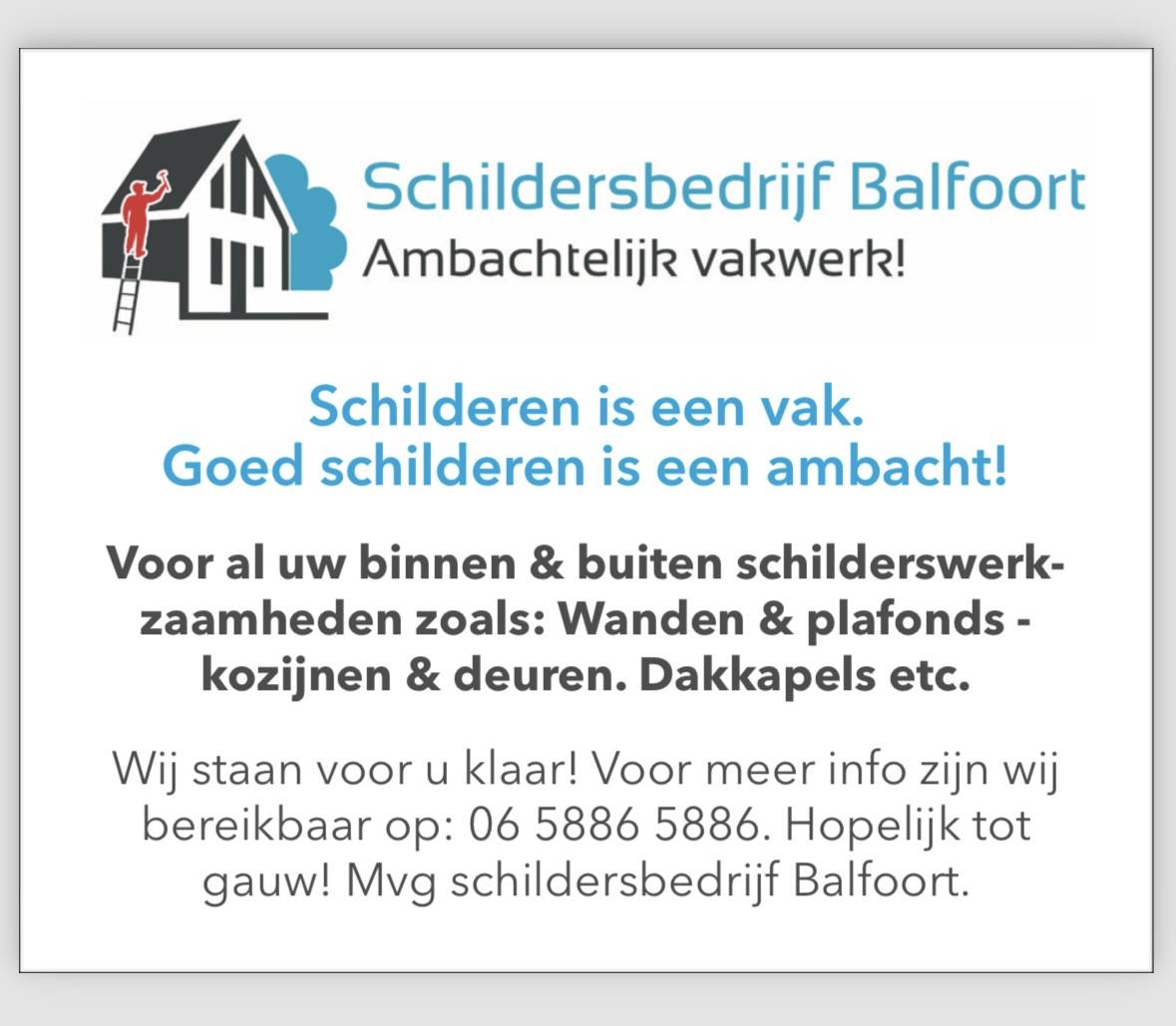 Schildersbedrijf Balfoort Logo