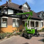 Restauratieschilderwerk Jugendstillpand Afbeelding 1