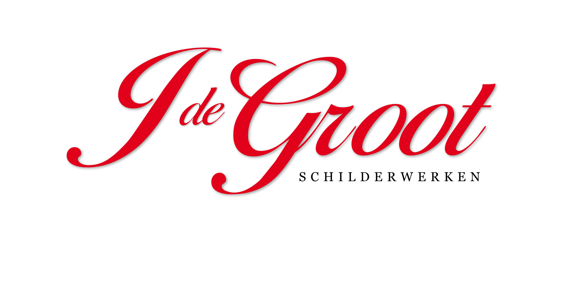 J. de Groot schilderwerken Logo