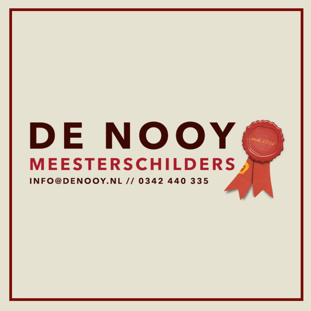 De Nooij Schilders BV Logo