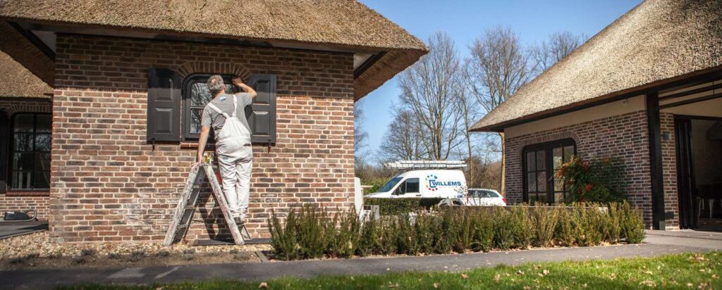 Glas- Spuit- Schildersbedrijf Willems Vof. Omslagfoto