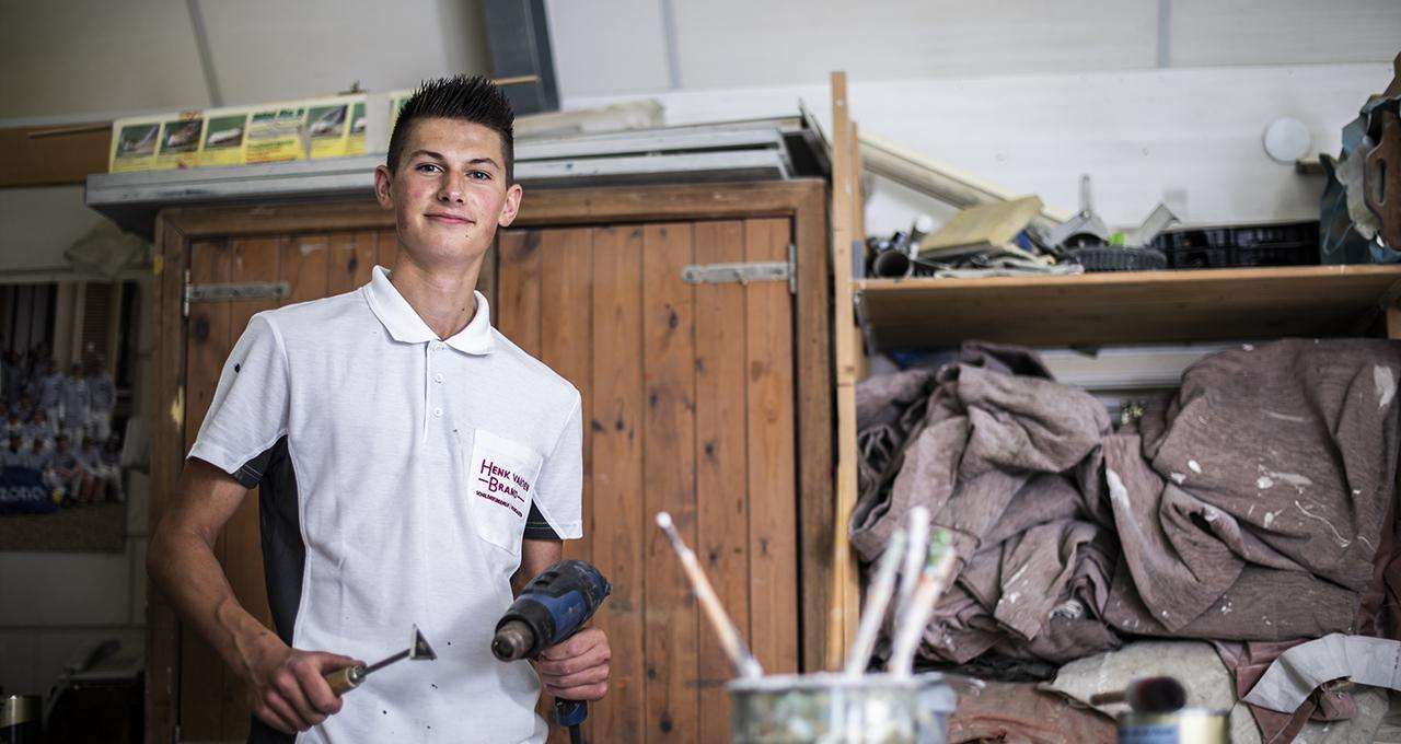 Schildersbedrijf H. van den Brand Vof. Logo