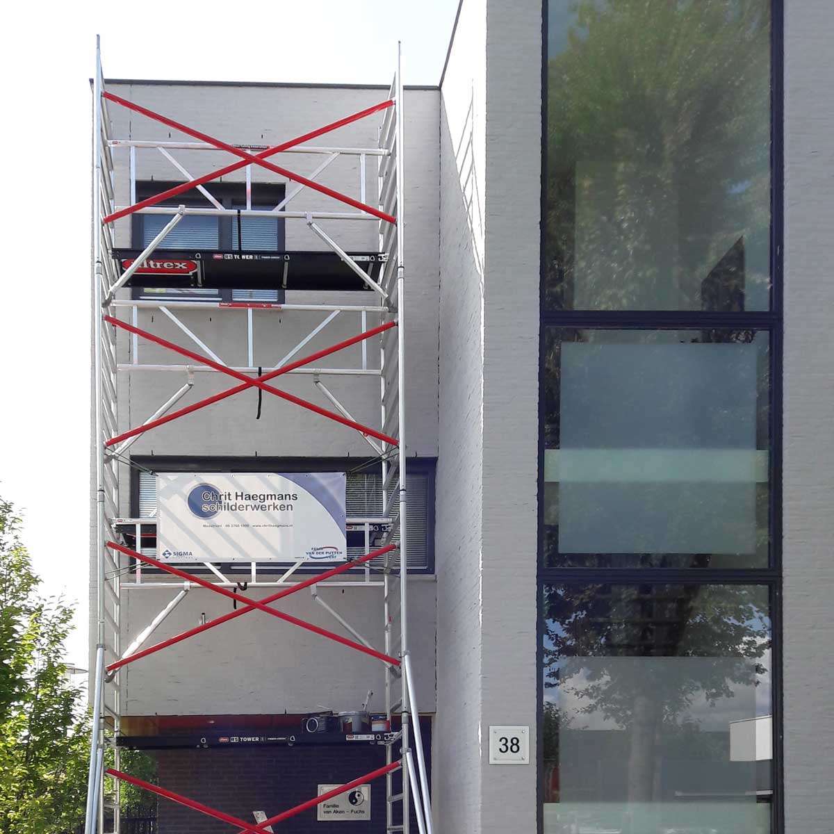 Chrit Haegmans Schilderwerken Vof. Logo