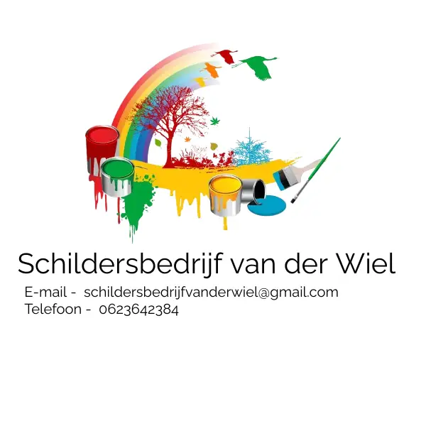 schildersbedrijf van der Wiel Logo