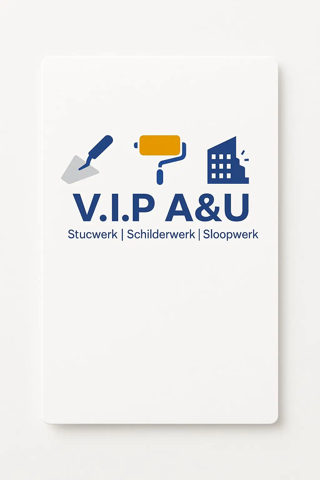 V.I.P. A&U klusbedrijf Logo